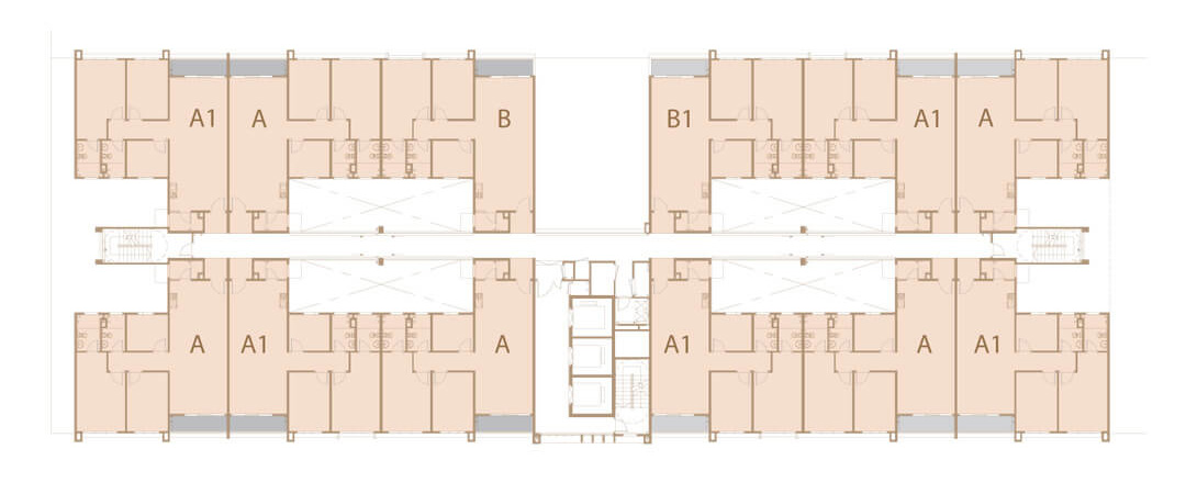 Zahra Residence Type A1 Floor Plan